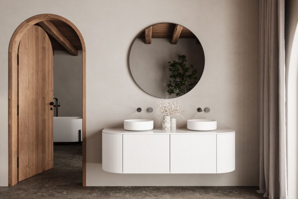 Beautiful modern bathroom